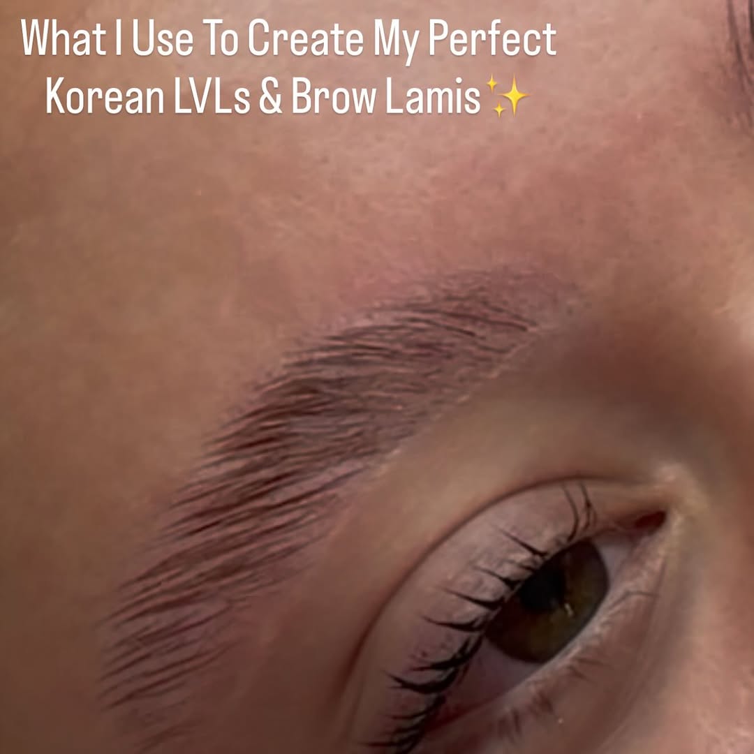 Brow shaping detail
